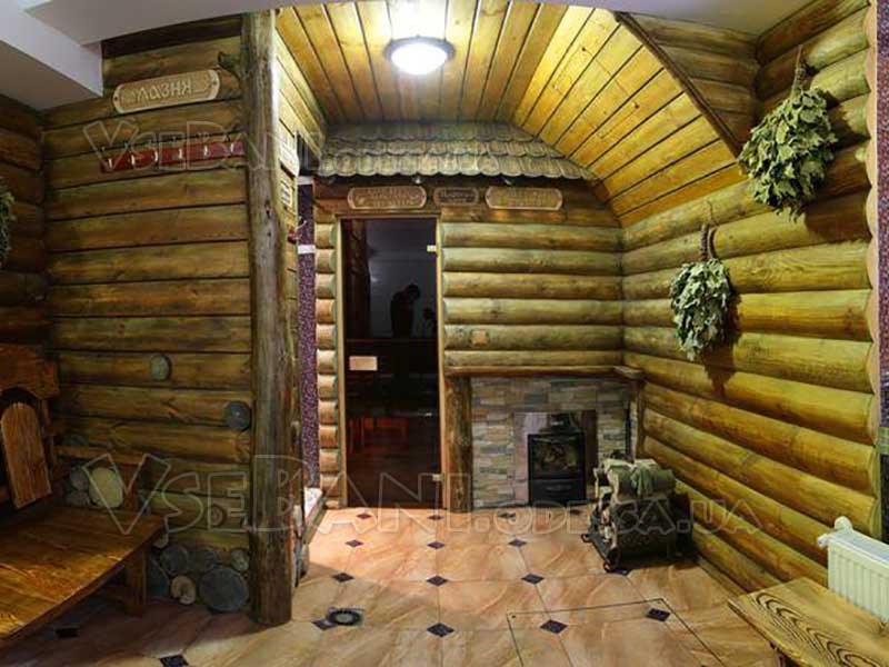 Русская баня на дровах Коляда